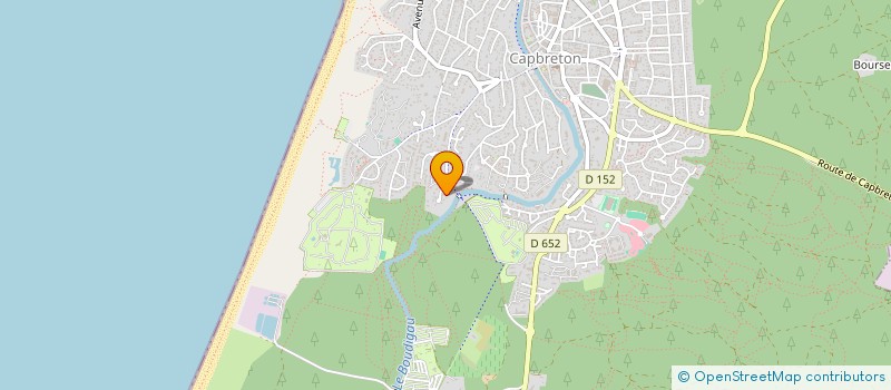 localisation de l'entreprise LOJOMESTE à CAPBRETON
