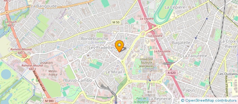 localisation de l'entreprise LOJONA IMMO à TOULOUSE