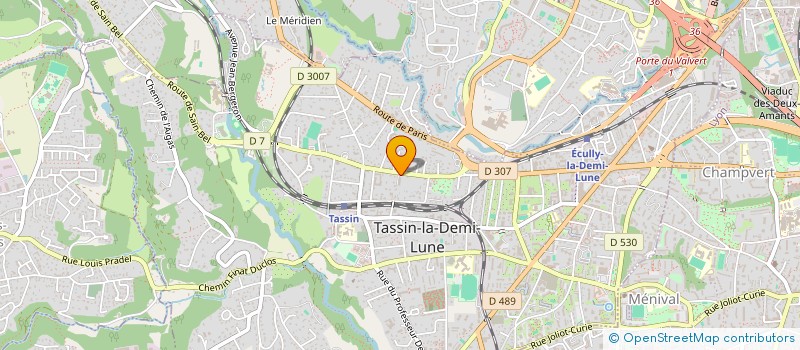 localisation de l'entreprise LOJU à TASSIN-LA-DEMI-LUNE
