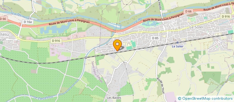 localisation de l'entreprise LOJYC  LE SOLER