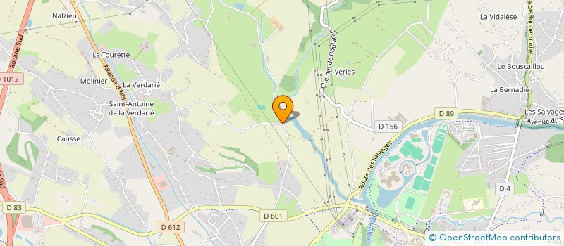 localisation de l'entreprise LOK'ART  CASTRES