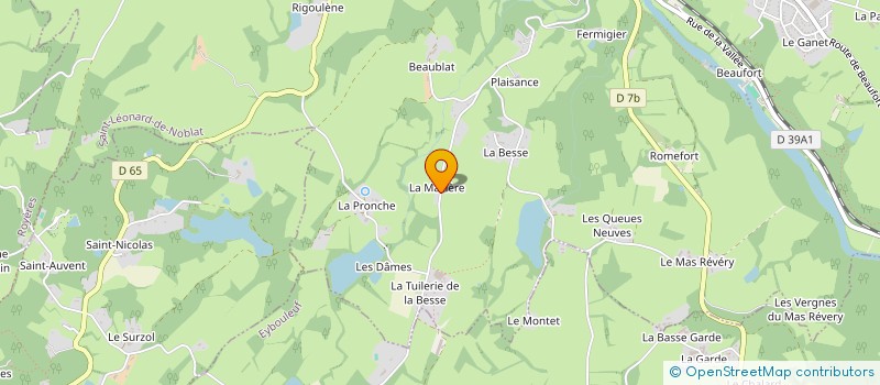 localisation de l'entreprise LOK'SERVIS à ROYERES