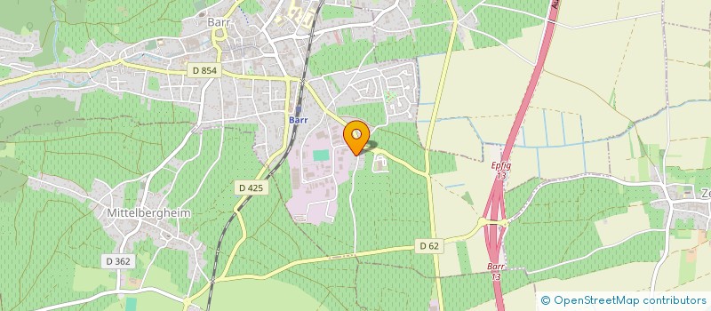 localisation de l'entreprise LOKA  BARR