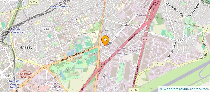localisation de l'entreprise LOKA DRIVE à MASSY