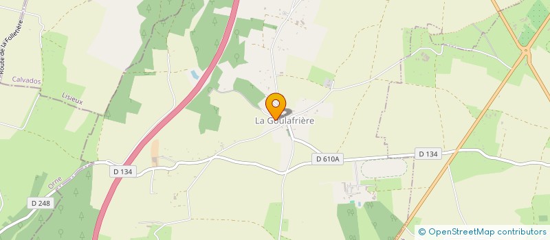 localisation de l'entreprise LOKA.HOME78 à LA GOULAFRIERE