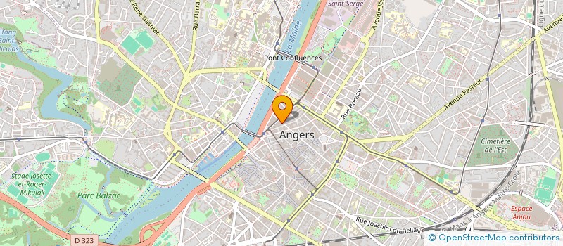 localisation de l'entreprise LOKA IMMO à ANGERS
