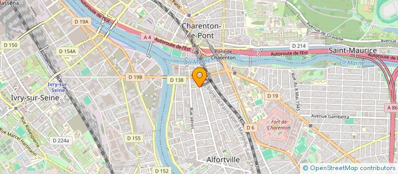 localisation de l'entreprise LOKA-MATIC à ALFORTVILLE