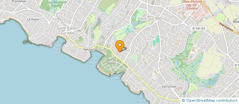 localisation de l'entreprise LOKAGROUPS  VAUX-SUR-MER