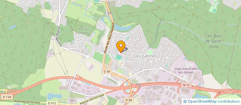 localisation de l'entreprise LOKAHI  PLAISIR