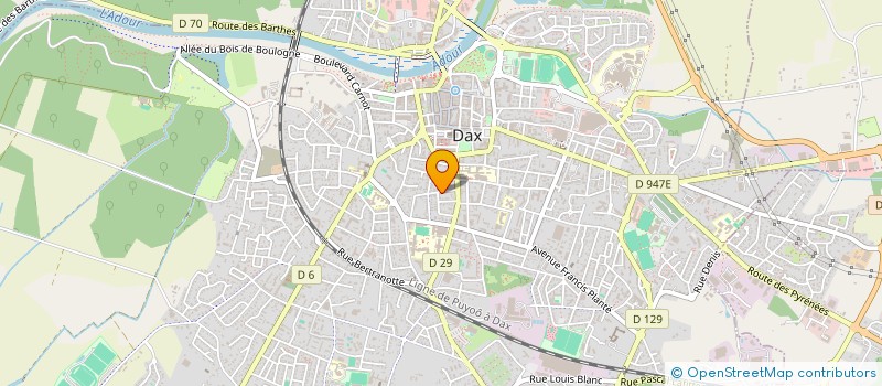 localisation de l'entreprise LOKAJUNA  DAX