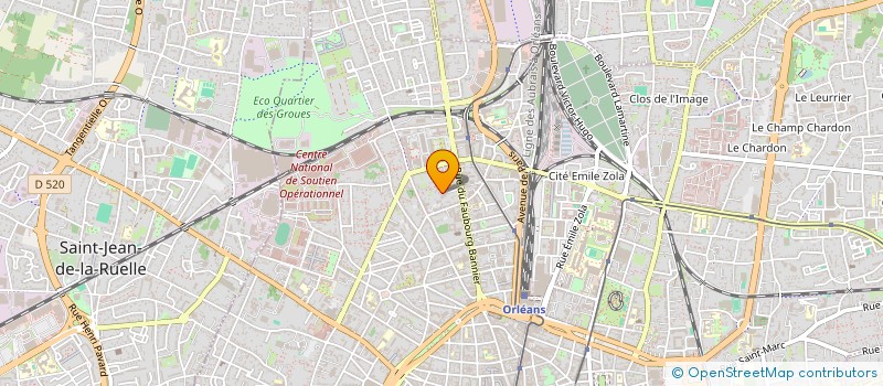 localisation de l'entreprise LOKAKOM à ORLEANS