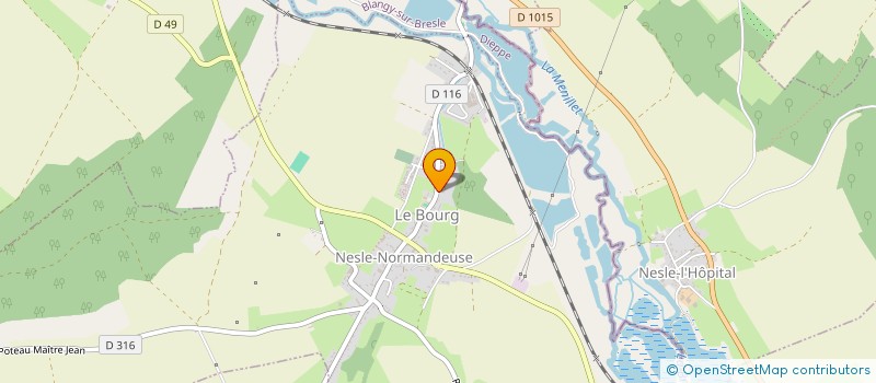 localisation de l'entreprise LOKAL  NESLE-NORMANDEUSE