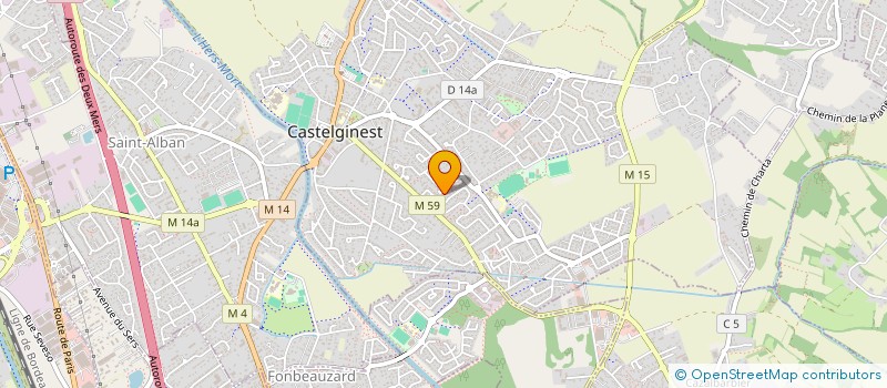 localisation de l'entreprise LOKALSTUDIO  CASTELGINEST