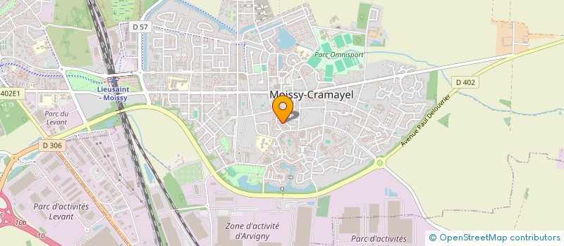 localisation de l'entreprise LOKAMAT à MOISSY-CRAMAYEL
