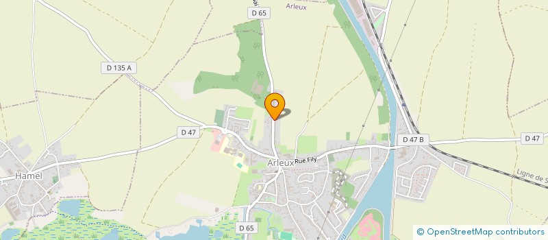 localisation de l'entreprise LOKAMI  ARLEUX