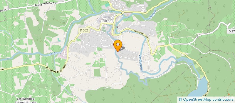 localisation de l'entreprise LOKAMODO  CARCES