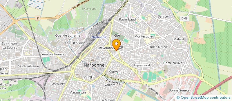 localisation de l'entreprise LOKANTA  NARBONNE