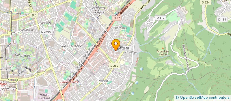 localisation de l'entreprise LOKAPAR  SAINT-MARTIN-D'HERES