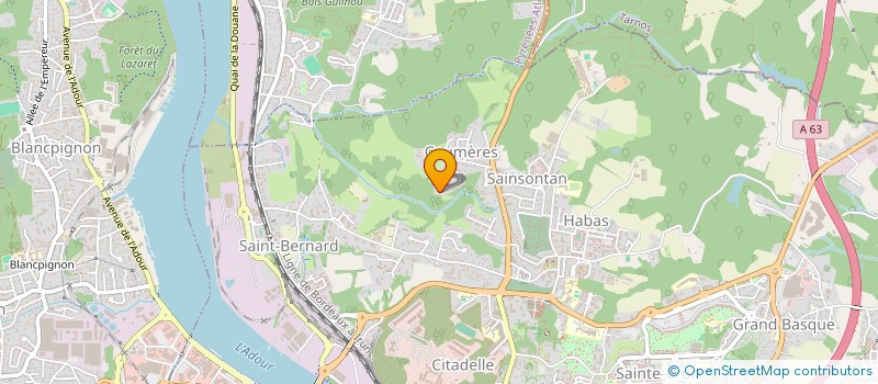 localisation de l'entreprise LOKAT  BAYONNE