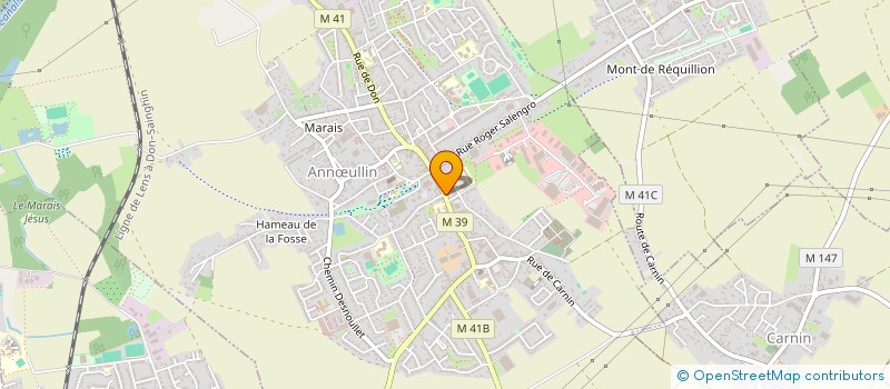 localisation de l'entreprise LOKATOR  ANNULLIN