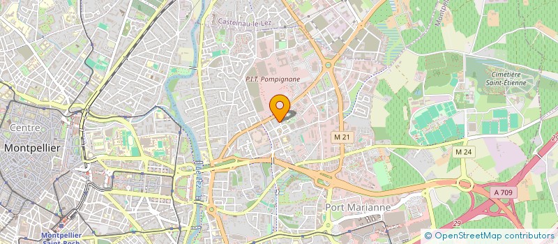 localisation de l'entreprise LOKETO GYM FORME ET PERCUSSIONS à MONTPELLIER