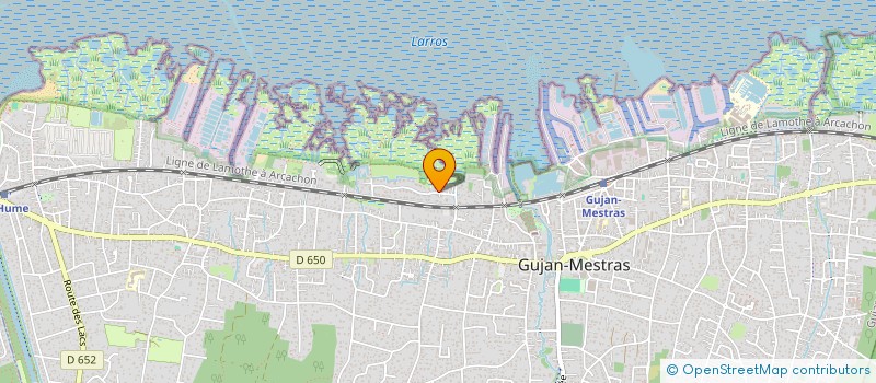 localisation de l'entreprise LOKFI à GUJAN-MESTRAS