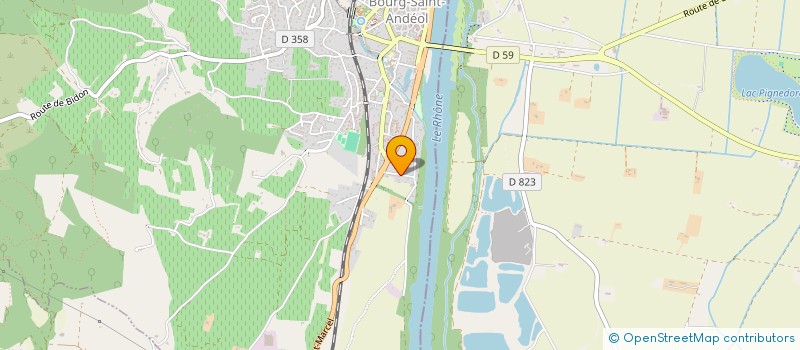 localisation de l'entreprise LOKHIMMO  BOURG-SAINT-ANDEOL