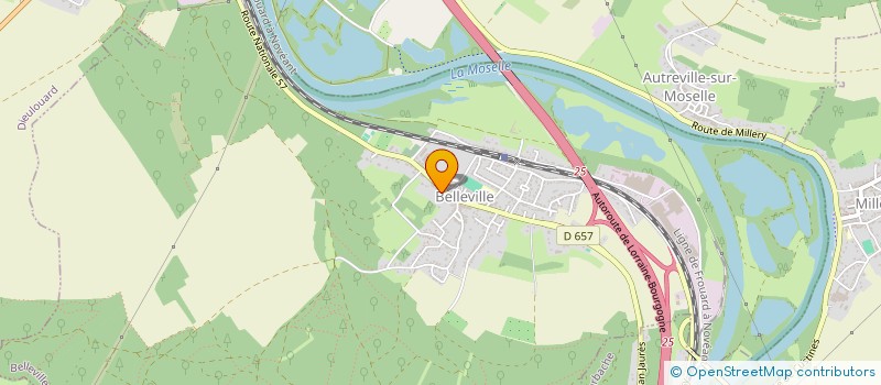 localisation de l'entreprise LOKI  BELLEVILLE