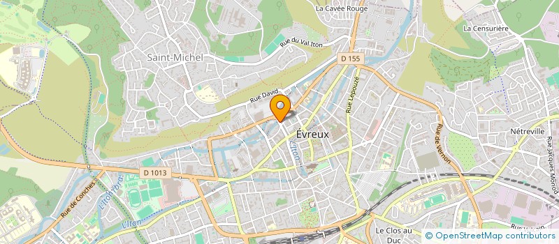 localisation de l'entreprise LOKI  EVREUX