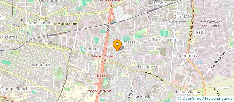 localisation de l'entreprise LOKI CONCEPT à VILLEURBANNE