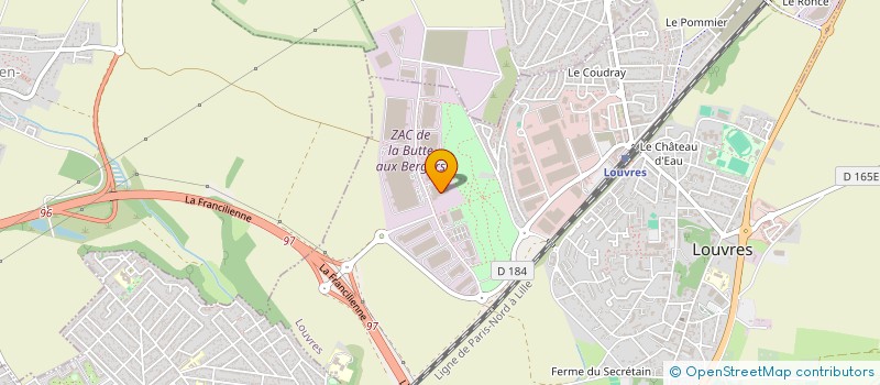 localisation de l'entreprise LOKI INVEST  LOUVRES