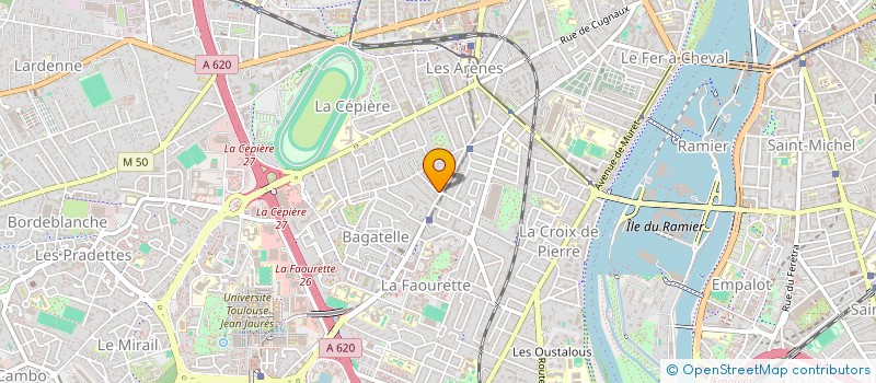 localisation de l'entreprise LOKIMMO à TOULOUSE