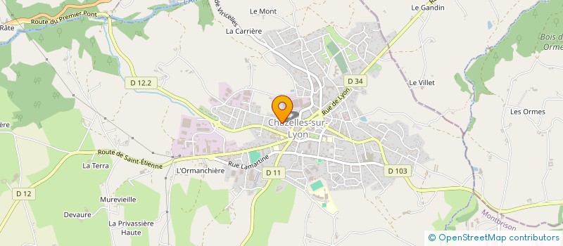 localisation de l'entreprise LOKIS INVESTMENT CONSULTING SAS à CHAZELLES-SUR-LYON