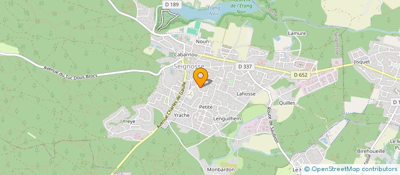 localisation de l'entreprise LOKITARA  SEIGNOSSE