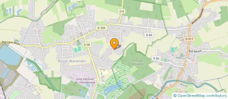 localisation de l'entreprise LOKKACOL  ROOST-WARENDIN