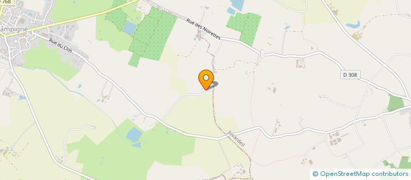 localisation de l'entreprise LOKKIZI  LES HAUTS-D'ANJOU