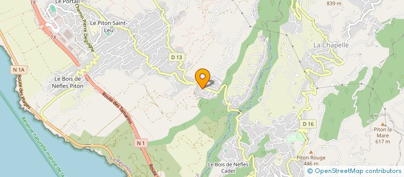 localisation de l'entreprise LOKKO à SAINT-LEU