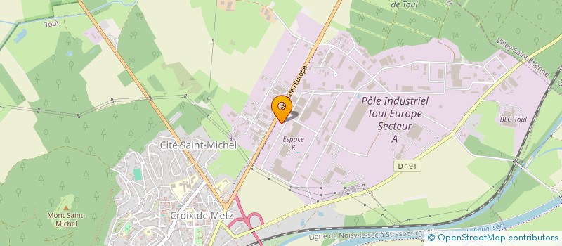 localisation de l'entreprise LOKO  TOUL