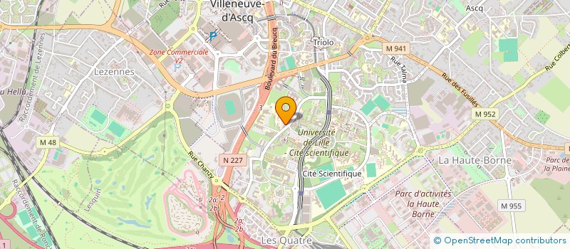 localisation de l'entreprise LOKORA VILLENEUVE D'ASCQ à VILLENEUVE-D'ASCQ