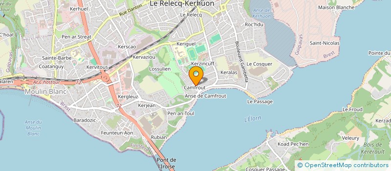 localisation de l'entreprise LOKSEN  LE RELECQ-KERHUON