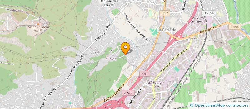 localisation de l'entreprise LOKVELO à LA FARLEDE