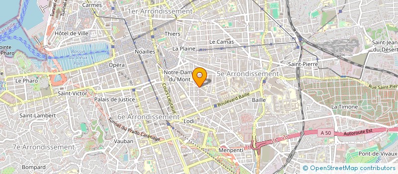 localisation de l'entreprise LOKY à MARSEILLE