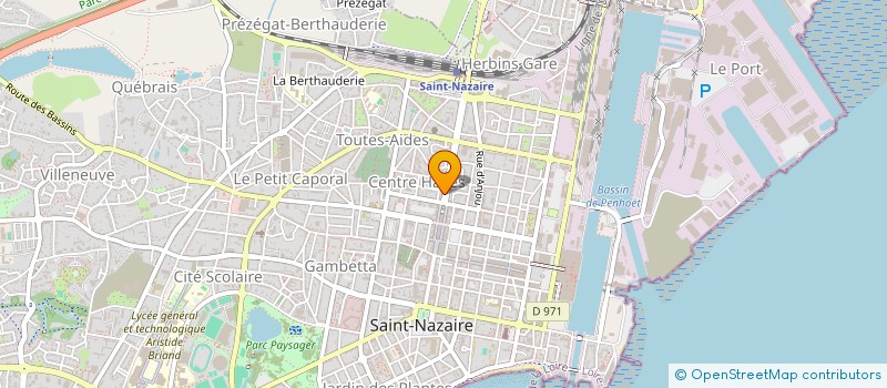 localisation de l'entreprise LOKYLAND à SAINT-NAZAIRE
