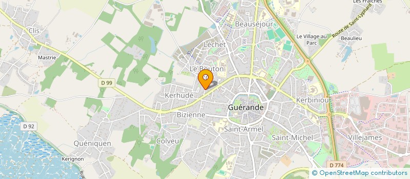 localisation de l'entreprise LOL  GUERANDE