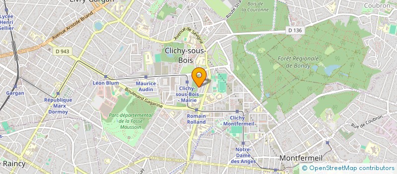 localisation de l'entreprise LOL à CLICHY-SOUS-BOIS