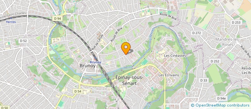 localisation de l'entreprise LOL  BRUNOY