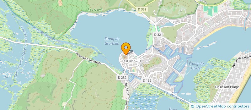 localisation de l'entreprise LOL'ART BOUTIK  GRUISSAN