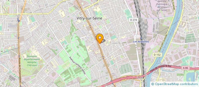 localisation de l'entreprise LOL'IDAYS à VITRY-SUR-SEINE