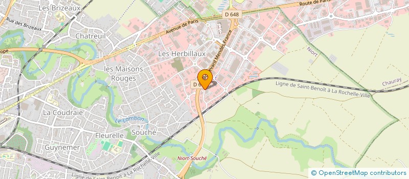 localisation de l'entreprise LOL INVEST  NIORT