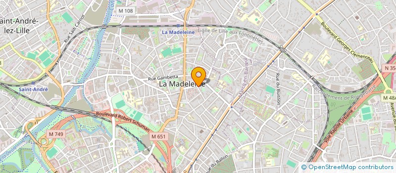 localisation de l'entreprise LOLA 2 à LA MADELEINE